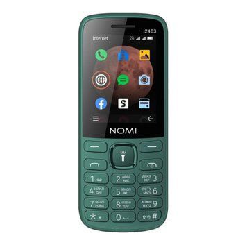 Телефон Nomi i2403 Dark Green UA 06374 фото