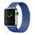 Ремінець Apple watch 42/44/45mm Milanese Loop blue 35586 фото