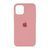 Silicone case Full iPhone 13 pink 28543 фото