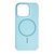 Silicone case iPhone 17 Pro Max with MagSafe Premium light blue 46237 фото