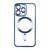Силікон iPhone 13 Pro MagSafe chrome blue 03376 фото