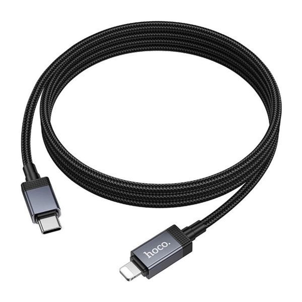 Cable Hoco Type-C to Lightning X118 PD 27W 1m black 42198 фото
