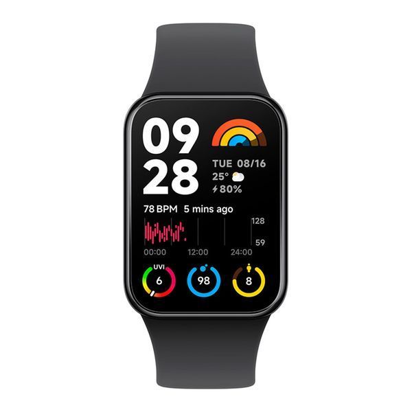 Фітнес Браслет Xiaomi Smart Band 8 Pro Black UA 19861 фото