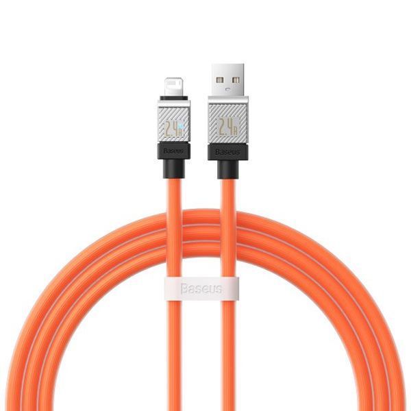 Кабель Baseus CoolPlay Series Type-C to Lightning 20W (1m) orange 08328 фото