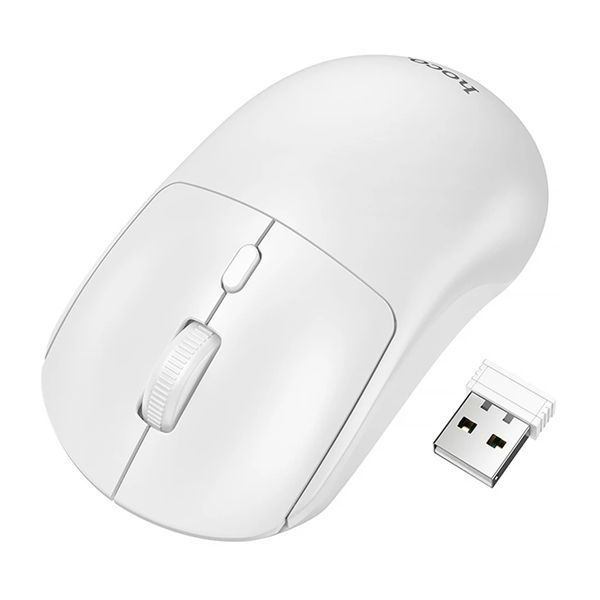 Мишка Bluetooth Hoco GM42 white 44478 фото