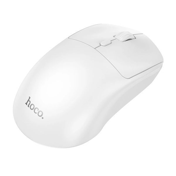 Мишка Bluetooth Hoco GM42 white 44478 фото