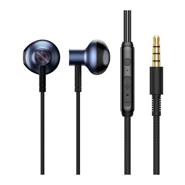 Навушники Baseus Encok H19 (3,5mm) black 46993 фото