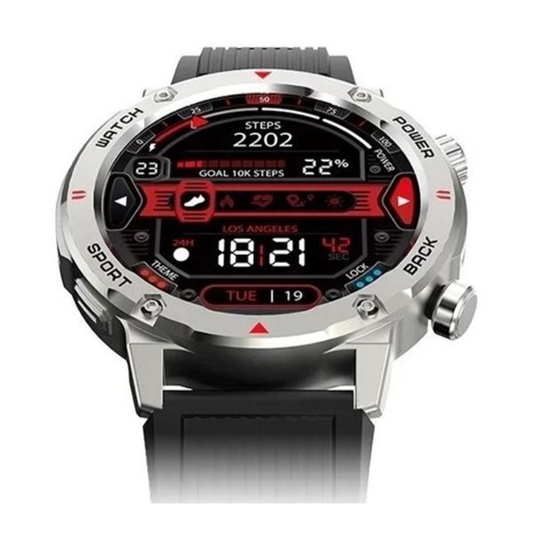 Смарт-годинник iMiki D2 Silver Silicone Strap 36456 фото