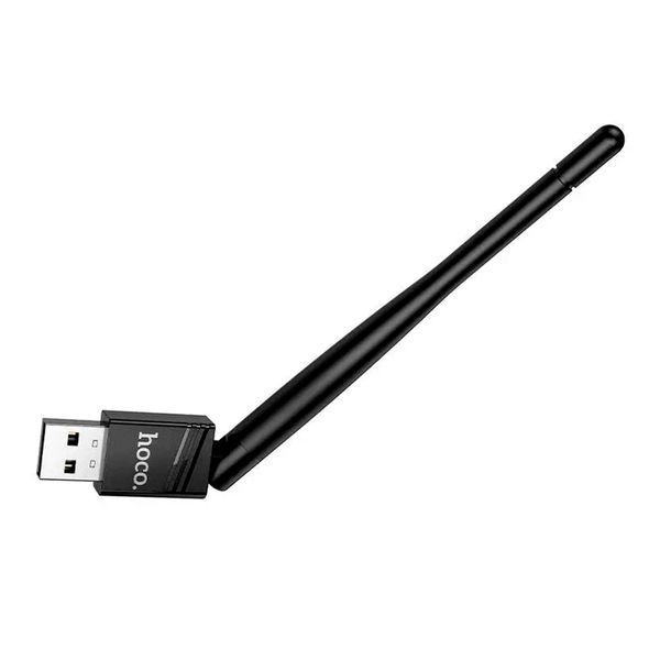Зовнішня антена Hoco Hi37 WiFi4 black 46048 фото