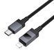 Cable Hoco Type-C to Lightning X118 PD 27W 1m black 42198 фото 4