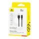 USB Cable Baseus Silky Series Fast Charging Type-C 100W (1m) black 45966 фото 1