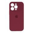 Silicone case Full camera iPhone 15 marasala 44838 фото