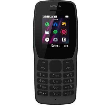 Телефон Nokia 110 2019 Black UA 20733 фото
