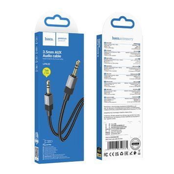 AUX Hoco UPA32 1m black 44126 фото