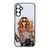 Силікон Samsung A03/A035F 2022 Glass Prisma girl with champagne 33466 фото