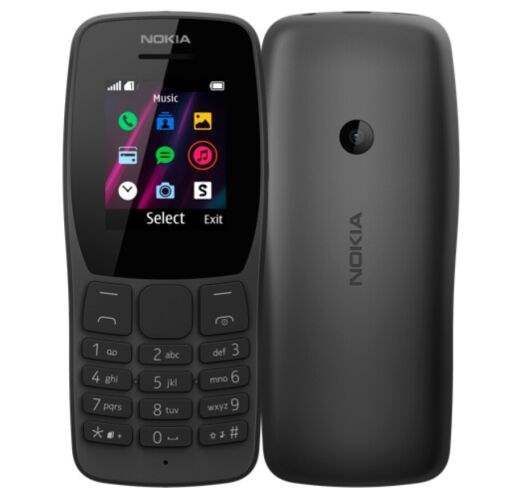 Телефон Nokia 110 2019 Black UA 20733 фото