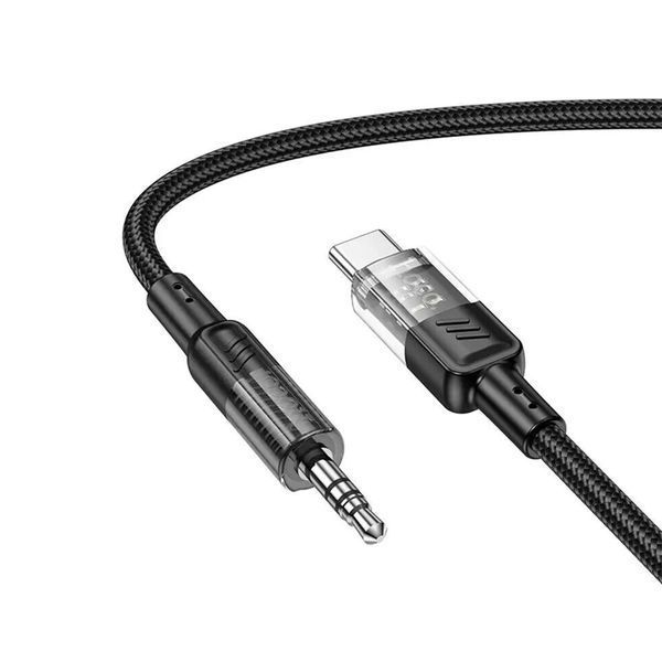 AUX Hoco UPA27 3.5 to Type C 1m black 39717 фото