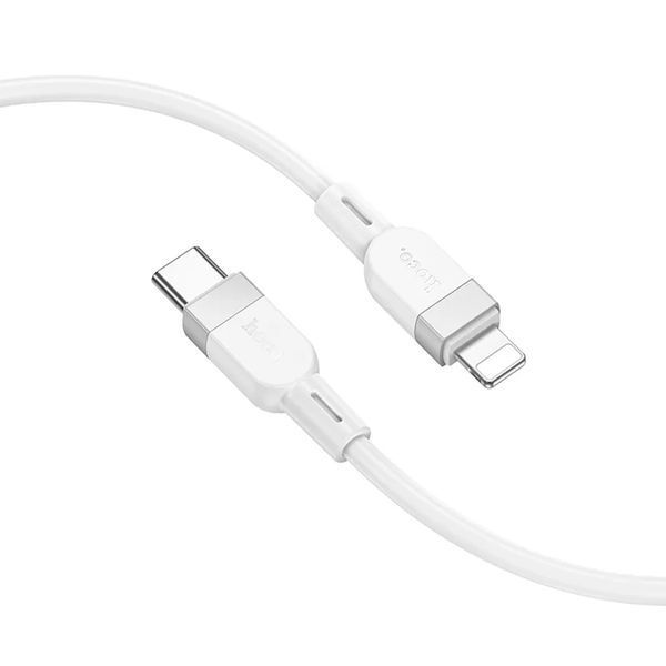 Cable Hoco Type-C to Lightning X109 PD 27W 1m white 39669 фото