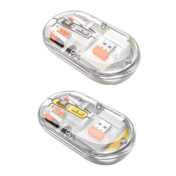 Мишка Bluetooth Hoco GM35 white 46306 фото
