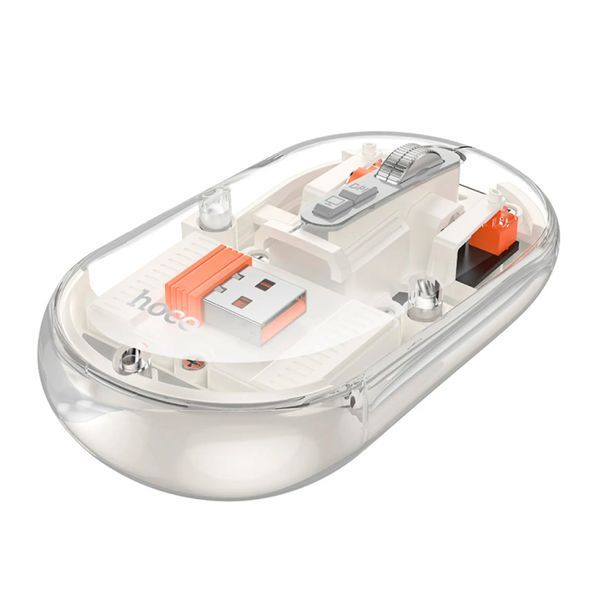 Мишка Bluetooth Hoco GM35 white 46306 фото