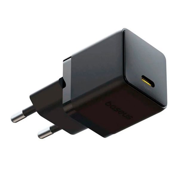 МЗП Baseus Palm Fast Charger 20W (1USB-C) + Cable Type -C to Lightning 20W (1m) black 47180 фото