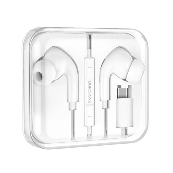 Навушники Bluetooth Borofone BM80 Pro Type-C білі 08250 фото