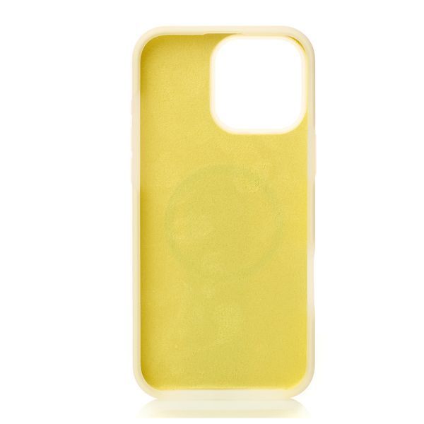 Силікон iPhone 15 Smooth MagSafe yellow 41882 фото