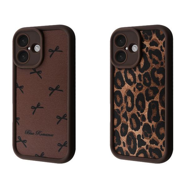 Силікон iPhone 16 Pretty Case leopard 39602 фото