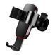 Автотримач Baseus Metal Age 2 Gravity Air Outlet Car Mount black 19848 фото 3