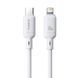 Cable Baseus Silky Series Fast Charging Type-C to Lightning 20W (1m) white 45967 фото 3