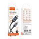 Cable Hoco Type-C to Type-C X118 60w 1m black 42199 фото 1