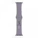Ремінець Apple watch 42/44/45mm silicone lavender grey 35486 фото 1