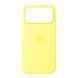 Silicone case Full iPhone 17 Pro Max yellow 46664 фото
