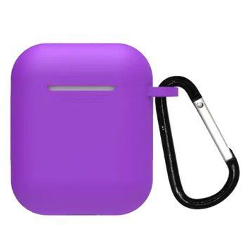 Чохол Silicone Case на AirPods 1/2 violet 19679 фото