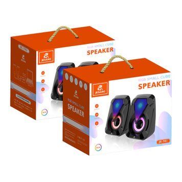 Колонка для комп'ютера JEQANG JS-701 black 40536 фото