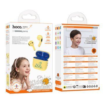Навушники AirPods 3 Hoco EW112 yelow 39718 фото