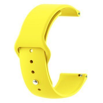 Ремінець Apple watch 42/44/45mm silicone yellow 34624 фото