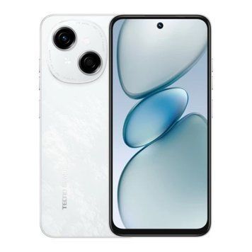 Смартфон Tecno Spark Go 1 (KL4) 3/64 Glittery White UA 42152 фото