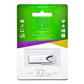 USB Flash 32 GB T&G 117 Metal Silver UA 28265 фото