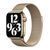 Ремінець Apple watch 38/40mm Milanese Loop beige 35588 фото