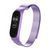 Ремінець Xiaomi Mi Band 3/4 Milanese Loop magnet purple 35424 фото