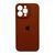 Silicone case Full camera iPhone 15 Pro Max Saddle browm 41282 фото