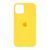 Silicone case Full iPhone 12 Pro Max hot yellow 30652 фото