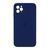 Silicone case Full square close camera iPhone 11 Pro midnight blue 28703 фото