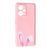 Silicone cover Art Xiaomi RedMi Note 12 4G pink Bunny 34906 фото