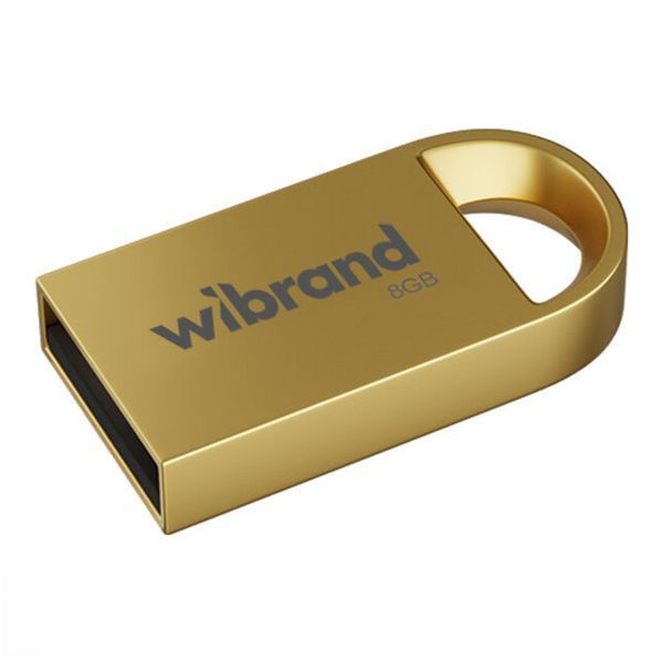 USB Flash 8 GB Wibrand Lynx Gold UA 23613 фото