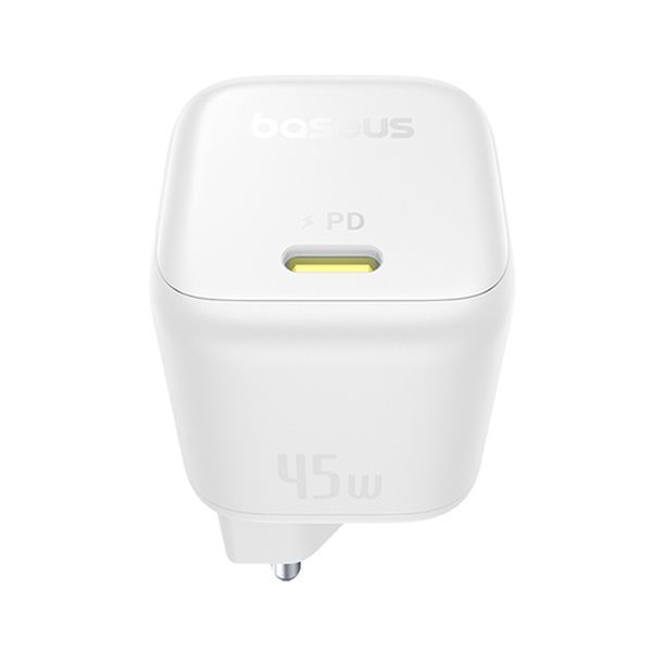 МЗП Baseus PicoGo GaN Fast Charger 45W (USB-C) white 47181 фото