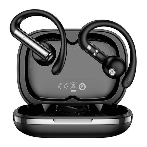 Навушники Air Bluetooth Hoco EW206 black 46553 фото