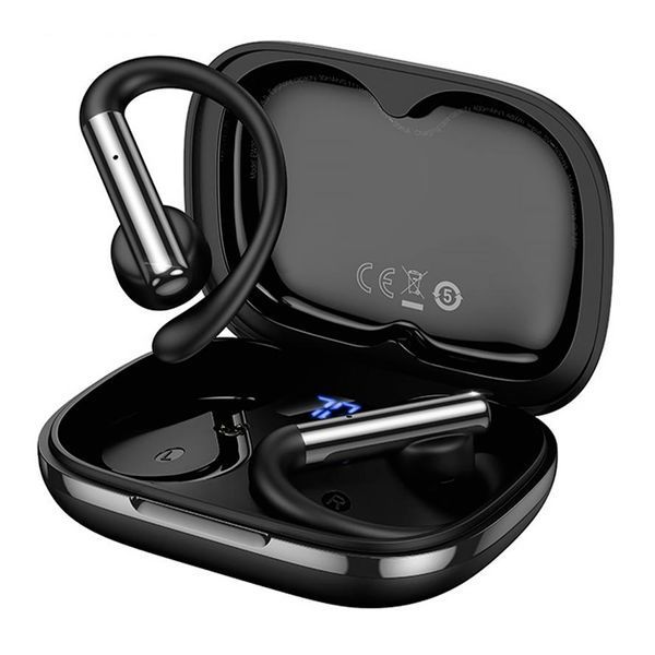 Навушники Air Bluetooth Hoco EW206 black 46553 фото