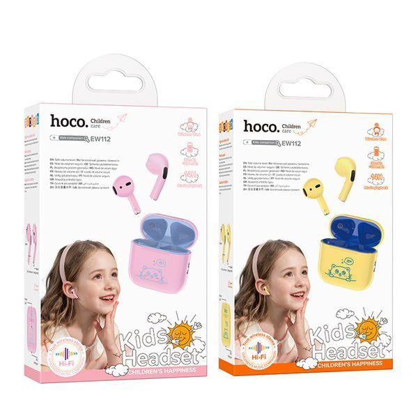 Навушники AirPods 3 Hoco EW112 yelow 39718 фото